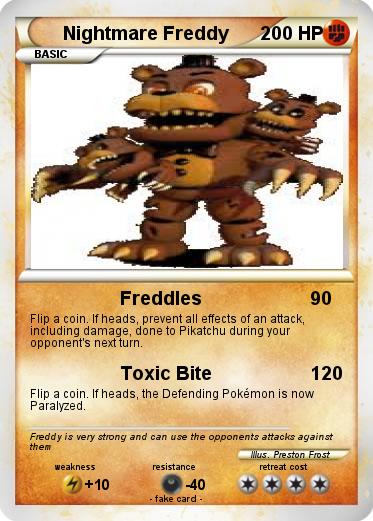 Pokemon Nightmare Freddy