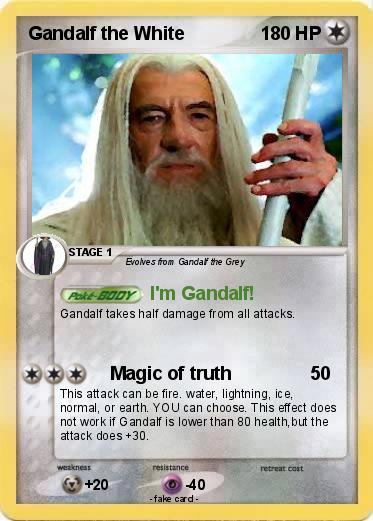 Pokemon Gandalf the White