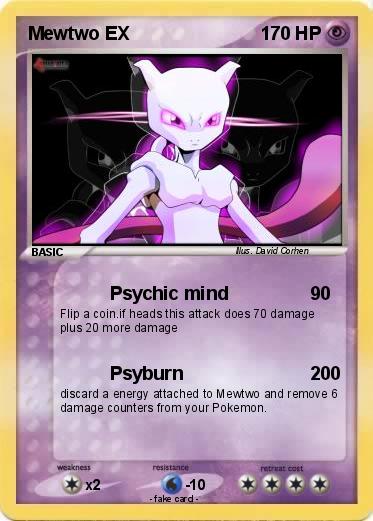 Pokemon Mewtwo EX