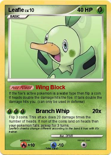 Pokemon Leafle