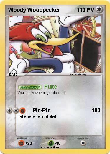 Pokemon Woody Woodpecker
