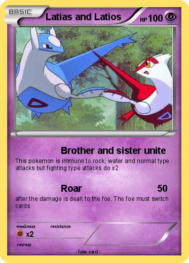 Pokemon Latias and Latios