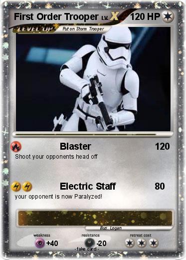 Pokemon First Order Trooper