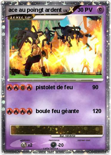 Pokemon ace au poingt ardent