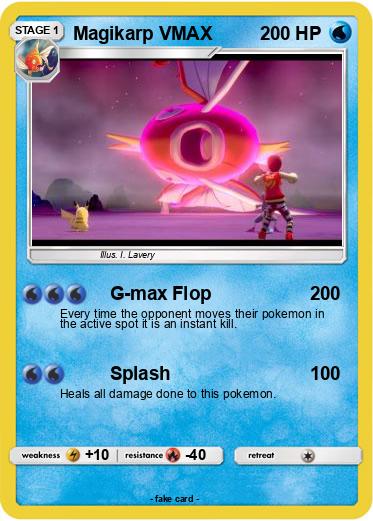 Pokemon Magikarp VMAX