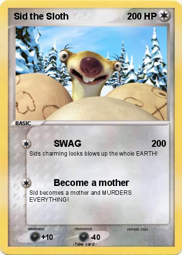 Pokemon Sid the Sloth