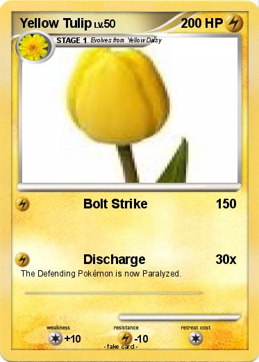 Pokemon Yellow Tulip