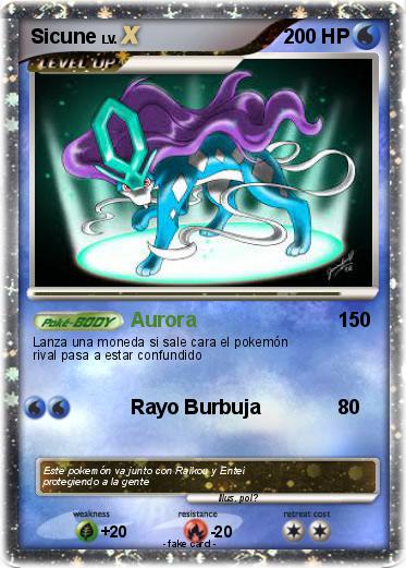 Pokemon Sicune
