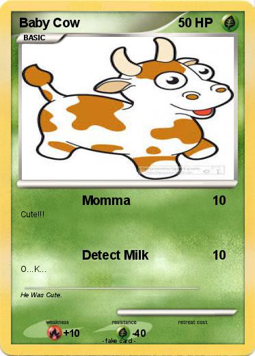 Pokemon Baby Cow