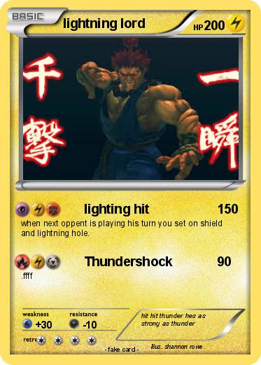 Pokemon lightning lord