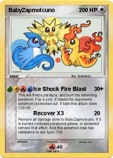 Pokemon BabyZapmolcuno