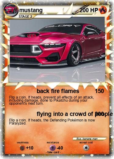 Pokemon mustang