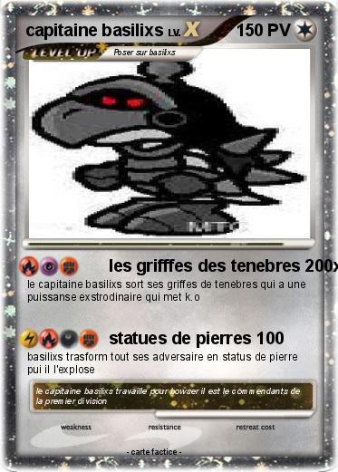 Pokemon capitaine basilixs