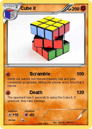 Pokemon Cube it