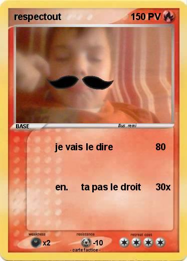 Pokemon respectout