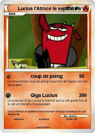 Pokemon Lucius l'Atroce le septtieme