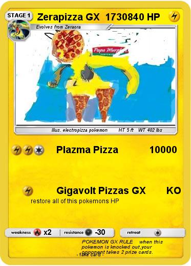 Pokemon Zerapizza GX  17308