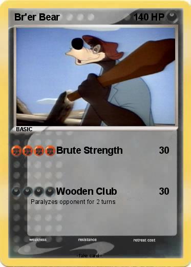 Pokemon Br'er Bear