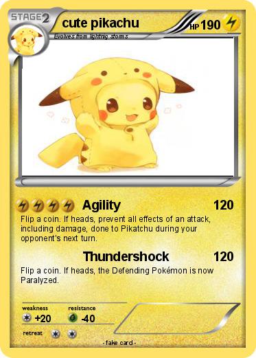 Pokemon cute pikachu