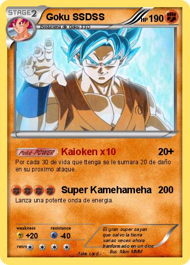 Pokemon Goku SSDSS