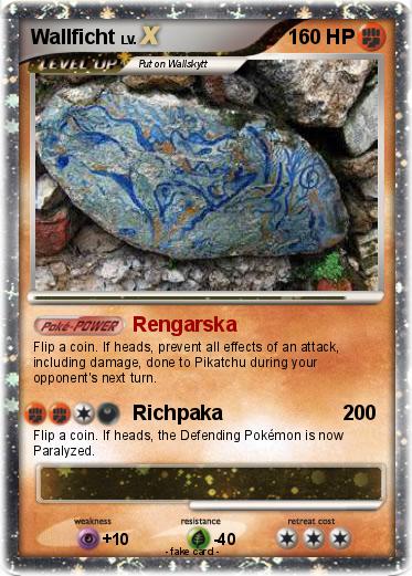 Pokemon Wallficht