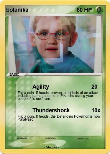 Pokemon botanika
