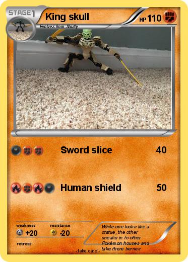 Pokemon King skull