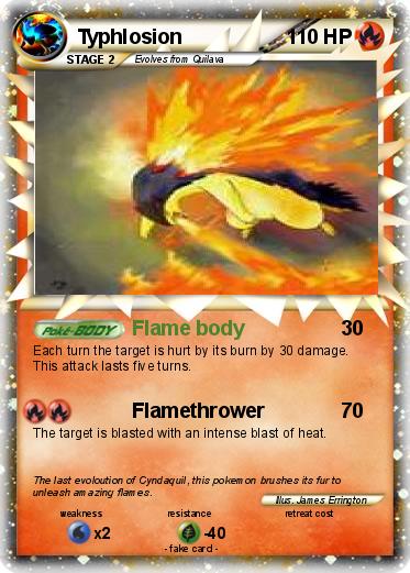 Pokemon Typhlosion