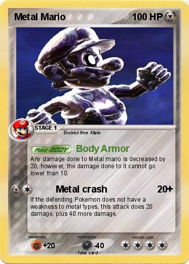 Pokemon Metal Mario