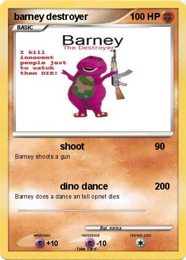Pokemon barney destroyer