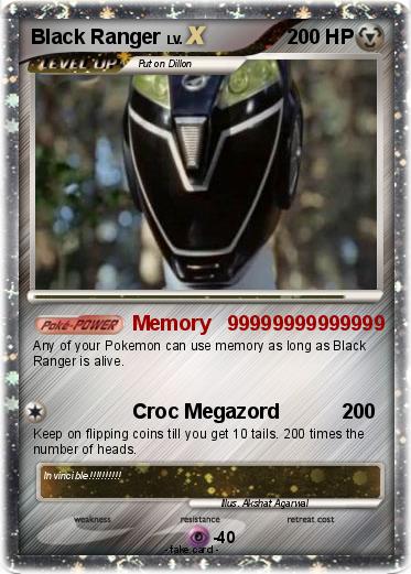 Pokemon Black Ranger