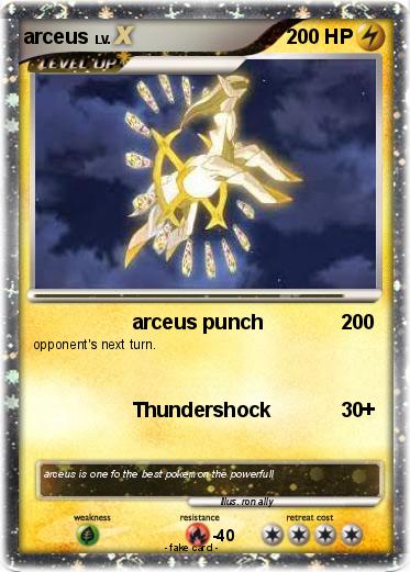 Pokemon arceus