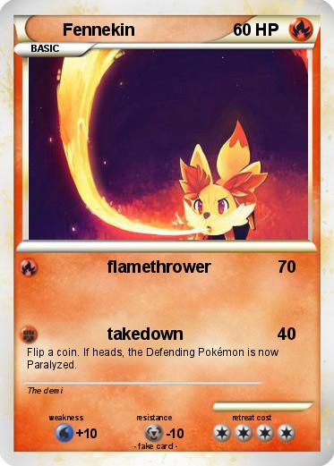 Pokemon Fennekin