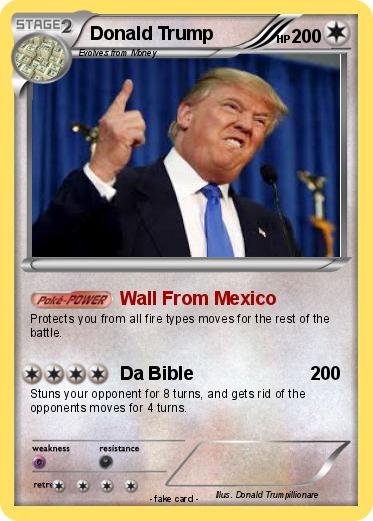 Pokemon Donald Trump
