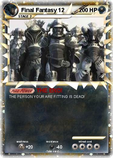 Pokemon Final Fantasy 12