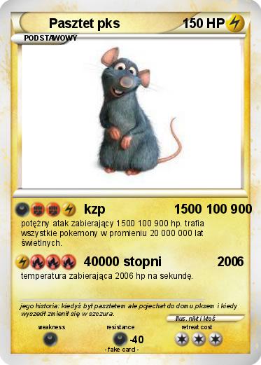 Pokemon Pasztet pks