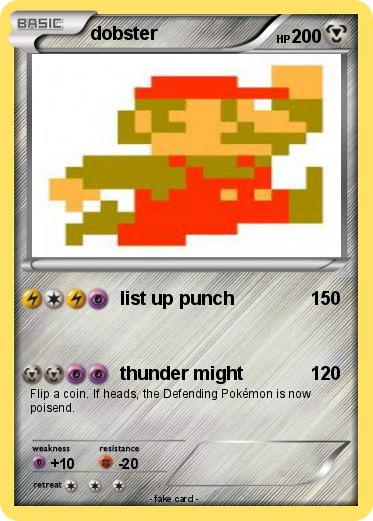 Pokemon dobster