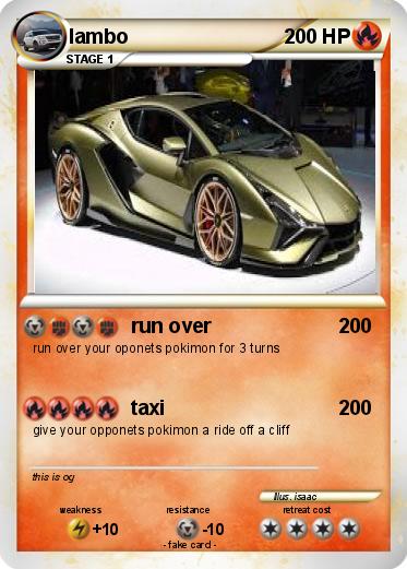 Pokemon lambo