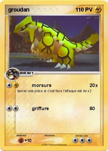 Pokemon groudan