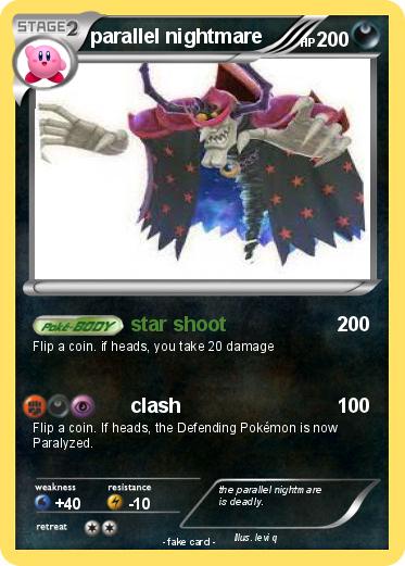 Pokemon parallel nightmare