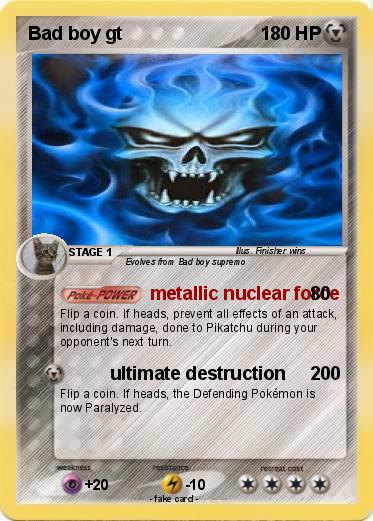 Pokemon Bad boy gt