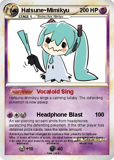 Pokemon Hatsune~Mimikyu