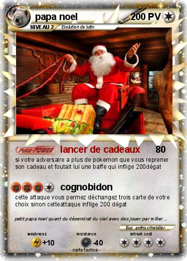 Pokemon papa noel