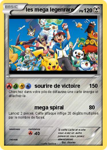Pokemon les mega legenrare