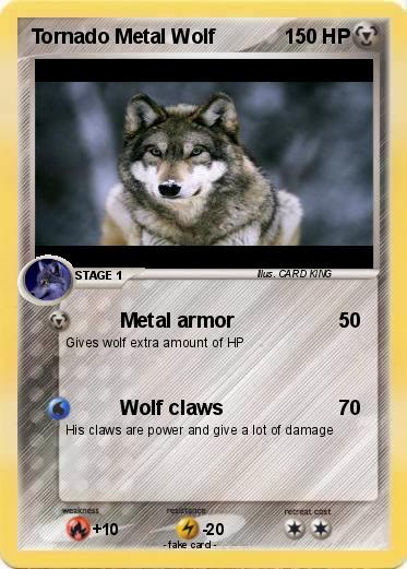 Pokemon Tornado Metal Wolf