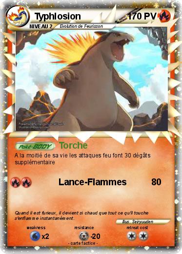 Pokemon Typhlosion