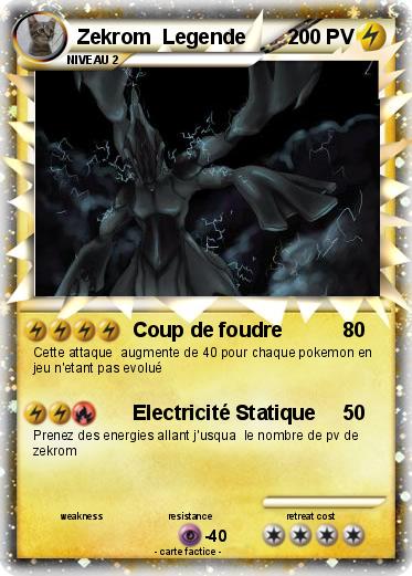 Pokemon Zekrom  Legende