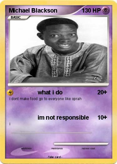 Pokemon Michael Blackson
