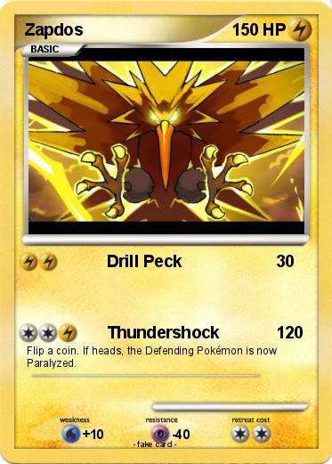 Pokemon Zapdos