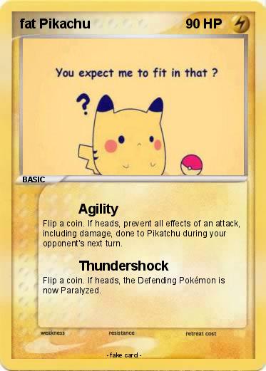 Pokemon fat Pikachu